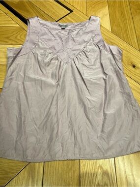 J. Jill Lavender V-Neck Sleeveless Top